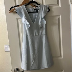 French connection ruffle dress